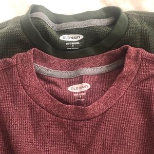 2 S long sleeve thermal tee never worn